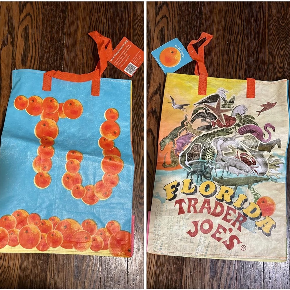 Trader Joe's Florida Reusable Tote Bag